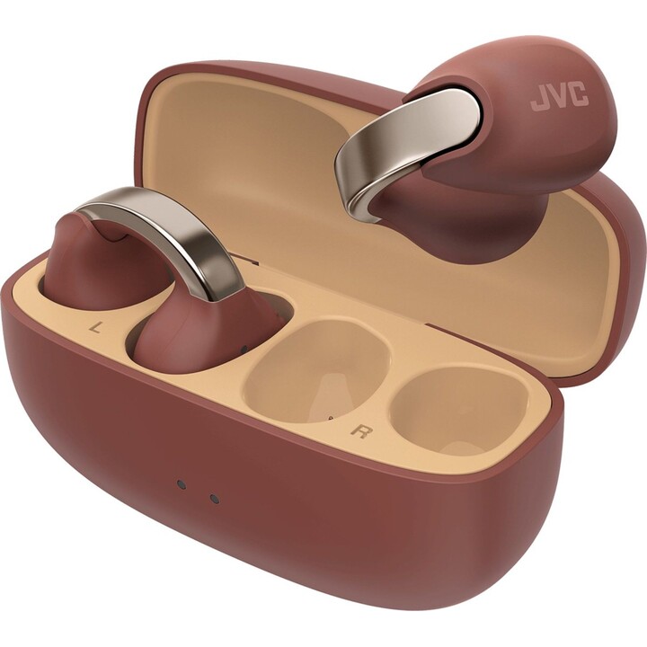 JVC Nearphones HA-NP1T Open Wireless Headphones - Brown