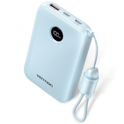 Powerbank 10000mAh Vention FKAL0-C/ 22.5W/ Blue