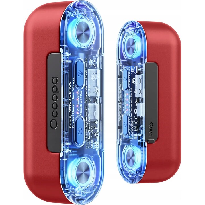 Ocoopa UT4103 roter Elektroheizer