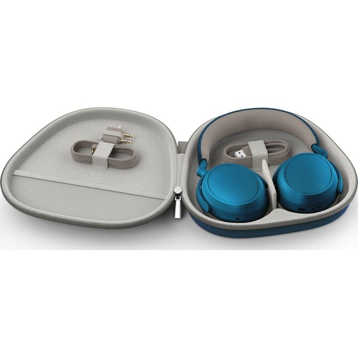 Audífonos inalámbricos Sennheiser Momentum 4 en color verde azulado