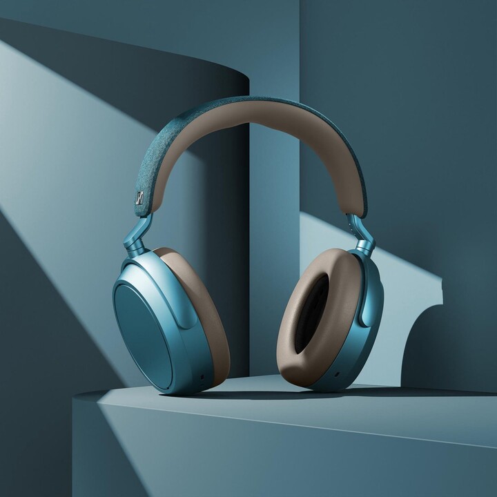 Fones de ouvido sem fios Sennheiser Momentum 4 Verde Azulado