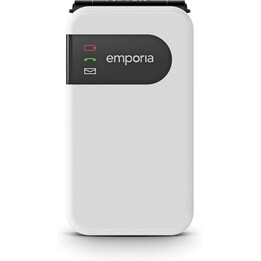 Emporia simplicidade glam 4g, unisoc ums9117, tela de 2,8 polegadas, branco