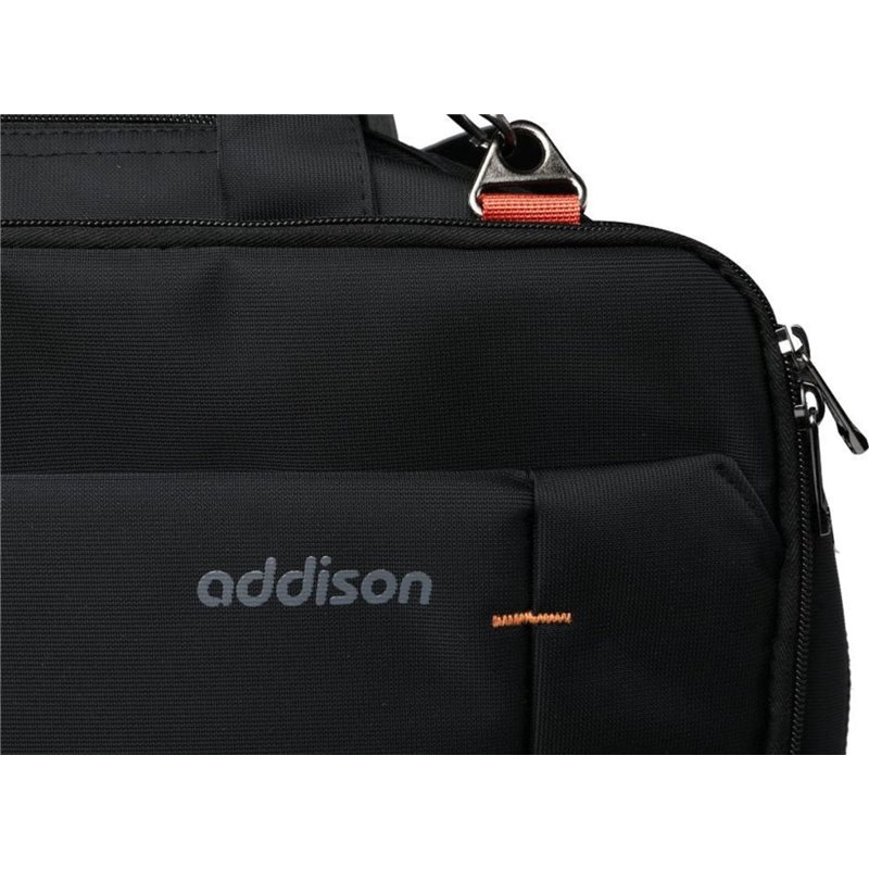 Maleta para laptop Addison 305014 35,8 cm (14,1 ") Maleta para carregadores superiores preta