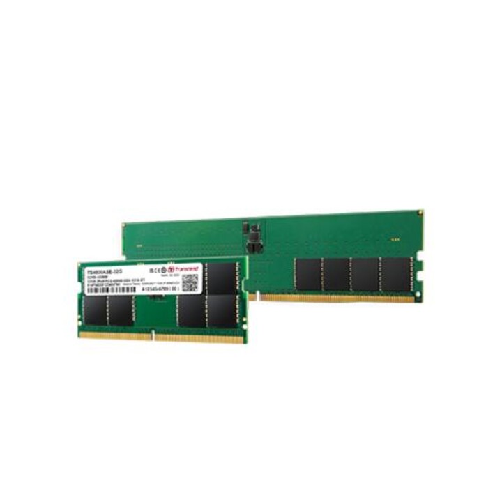 Transcend JM4800ALE-16G JetRam, DDR5, 16GB, U-DIMM, 4800 MHz, 1Rx8, 2Gx8, CL40, 1,1 V