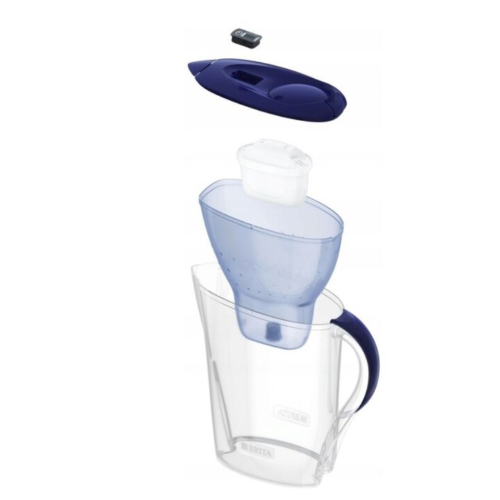 Jarro com filtro Brita Marella+3 Maxtra Pro PP (2,4 l; azul)