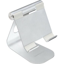 Terratec 219728 Soporte pasivo Teléfono móvil/smartphone, Tablet/UMPC, color Plata
