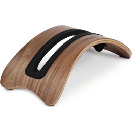 Terratec Soporte Holzzwei para Tablet/Portátil, Madera, Negro, Compatible con Apple MacBook Pro/Air