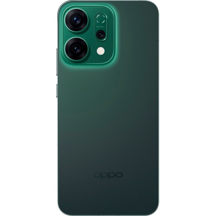 Oppo Reno14 5G, 12 GB 512 GB, 6,59 AMOLED, 50 MP, IP69, carico rapido, 80W, verde luminoso