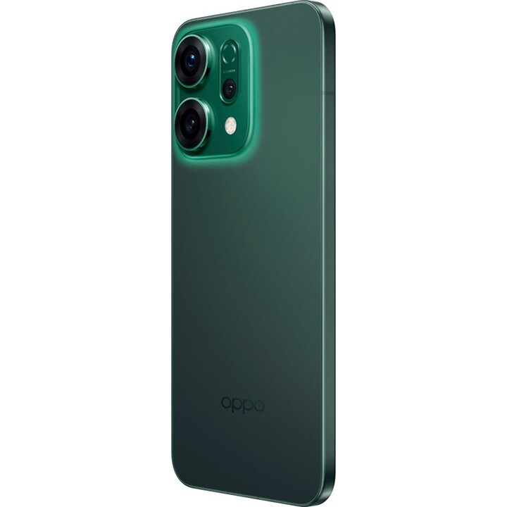 Oppo Reno14 5G, 12 GB 512 GB, 6,59 AMOLED, 50 MP, IP69, carico rapido, 80W, verde luminoso