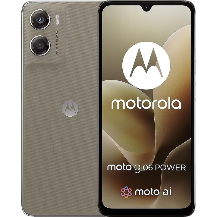 Motorola Moto G06 Power, 4GB 64GB, Pantalla de 6,88 pulgadas, 7000mAh, Laurel Oak