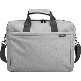 Cartella per laptop NATEC Mustela 39,6 cm (15,6") Borsa a tracolla Grigio