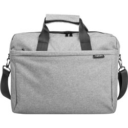NATEC Mustela laptop briefcase 39.6 cm (15.6") Shoulder bag Gray