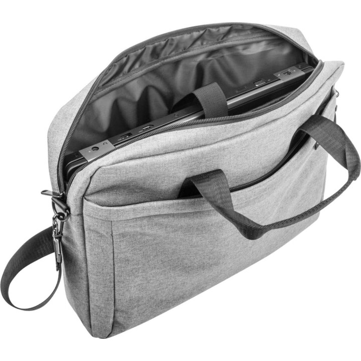 NATEC Mustela Notebooktasche 39,6 cm (15.6 Zoll) Messengerhülle Grau