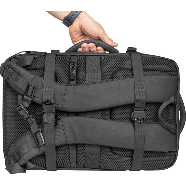 Mochila para portátil 17.3" de 28 litros Natec Camel Pro negra NTO-2116