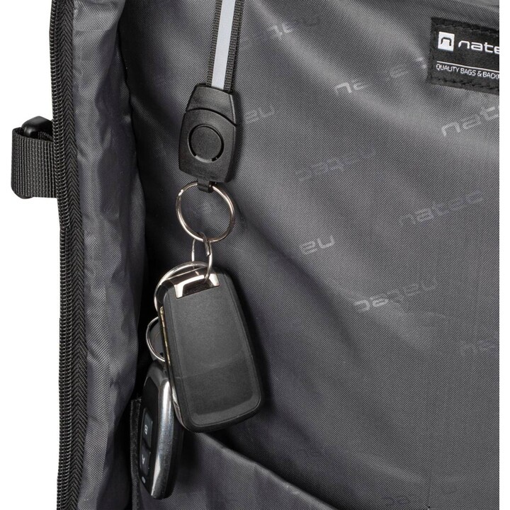 Mochila para portátil 17.3" de 28 litros Natec Camel Pro negra NTO-2116