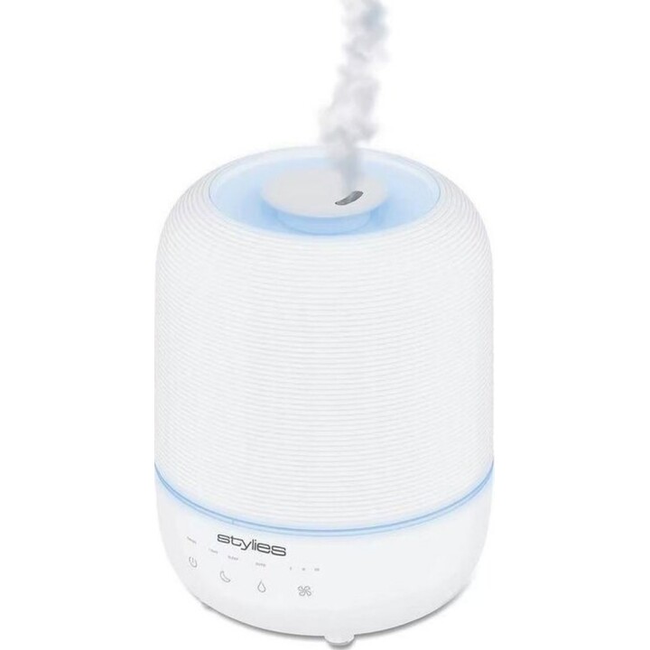 Stylies Lynx/Cop002407 Compact Humidifier for Office or Bedroom Use, White