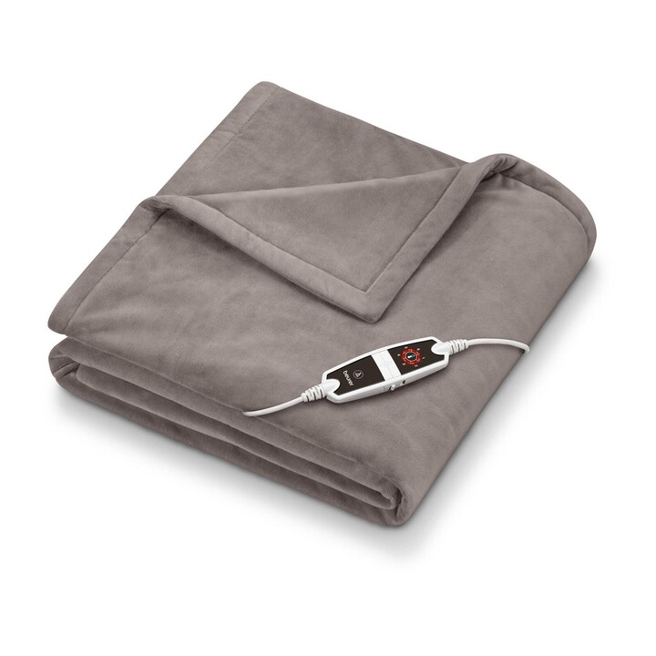 Couverture chauffante Beurer HD150 Taupe Cosy Taupe 150 W