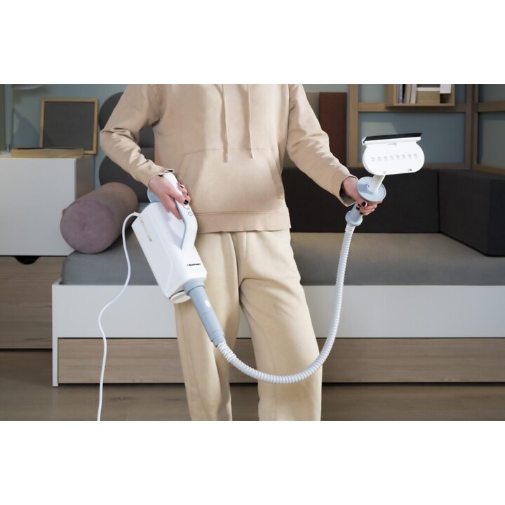 Blaupunkt STM601, Multifunction Steam Mop 1500W with 360ml Tank for Floor and Home Deep Cleaning System, White