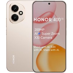 Honor 400 5G, 12GB+512GB, 200MP AI Super Zoom Camera, 6.55 inch, 5300mAh, 5000nits, Dual SIM, Android 15, Gold