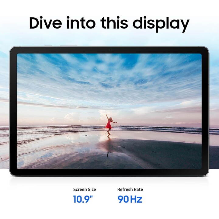 Samsung Galaxy Tab S10 Lite 10.9, X400, Memória de 6 GB, 128GB, Wi -Fi, 90Hz Display, tablet AI, Red Coral