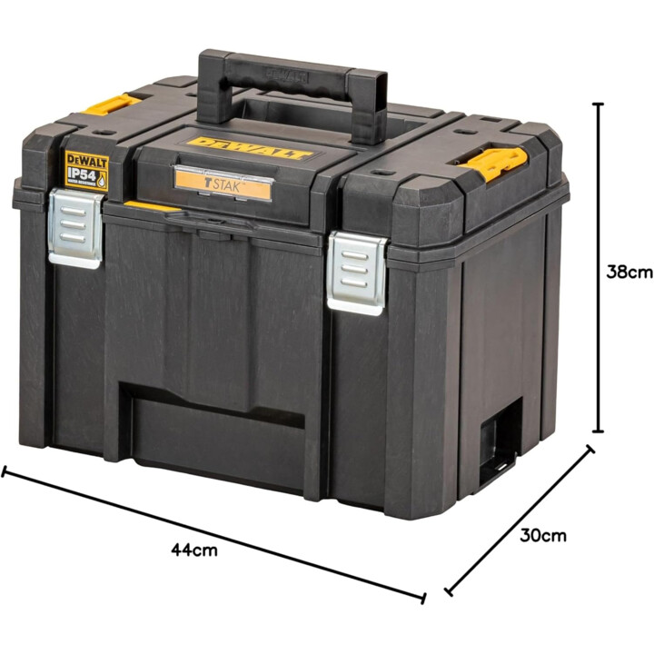 DeWALT DWST83346-1 Werkzeugkoffer Schwarz , Gelb Aluminium