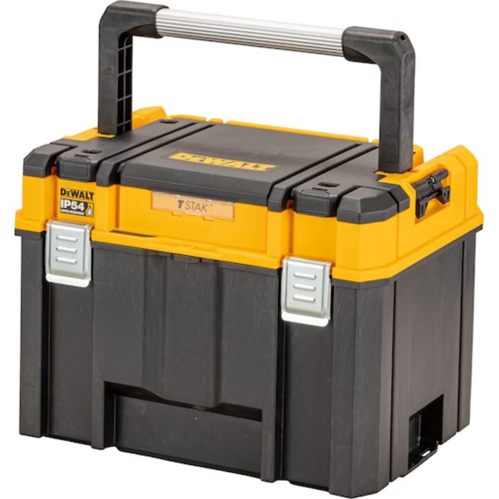 DeWALT DWST83343-1 Kleinteil/Werkzeugkasten TSTAK 2.0 Schwarz