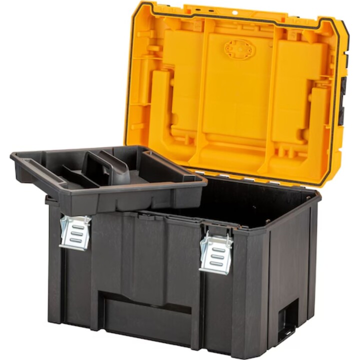 DeWALT DWST83343-1 Kleinteil/Werkzeugkasten TSTAK 2.0 Schwarz