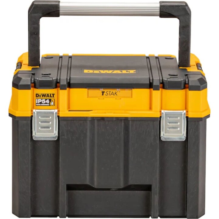 DeWALT DWST83343-1 Kleinteil/Werkzeugkasten TSTAK 2.0 Schwarz