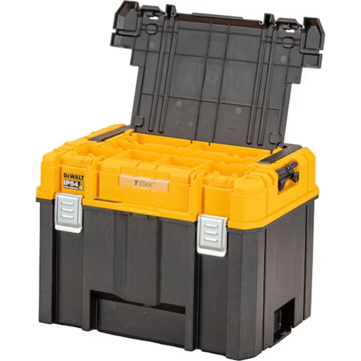 DeWALT DWST83343-1 Kleinteil/Werkzeugkasten TSTAK 2.0 Schwarz