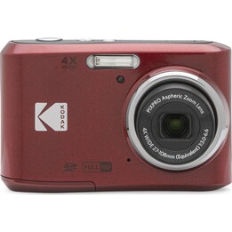Kodak FZ45 Compact Camera, 16MP, CMOS 4608x3456px, Red