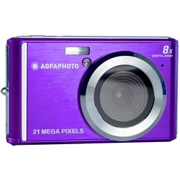 Appareil photo violet AgfaPhoto DC5200 - 21MPx, zoom 8x, écran 2,4