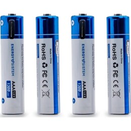 Batteria ricaricabile Energy Charge Pro C USB-C tipo AAA 740mAh confezione da 4