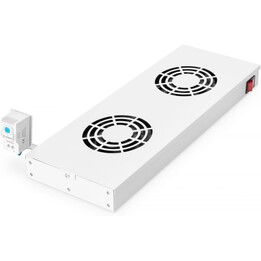 Equip Lüftermodul 19" für Serverschränke. 2xLüfter RAL7035
