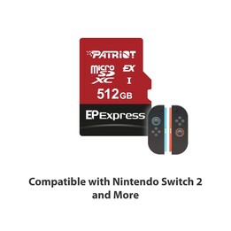 Patriot EP Micro SDXC Express 512 GB 800/600 MB/s U3