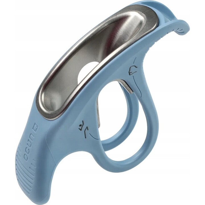 Ocun Bow belay device - blue