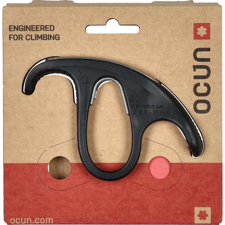 Ocun Bow belay device - black