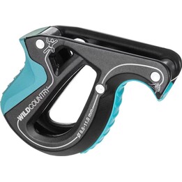 Dispositif d'assurage Movement, noir-turquoise