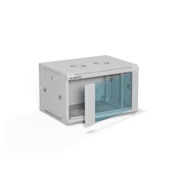 ALANTEC Rack-Schrank 19" 6U 600x450, Grau FLACHPAKET