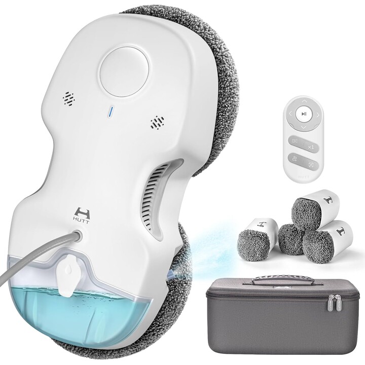 Robot limpiacristales Hutt C65 con Tanque de Agua 80ml Blanco