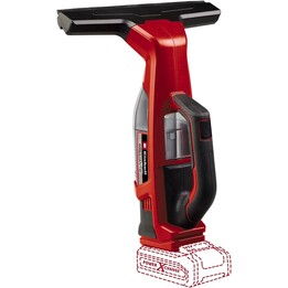 Einhell Power X-Change BRILLIANTO, Aspirateur de fenêtre sans fil avec aspiration puissante, rouge