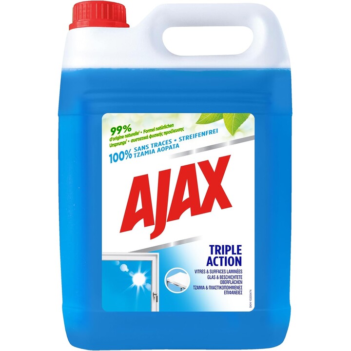 AJAX Nettoyant pour vitres 2x Bouteille de 5L
