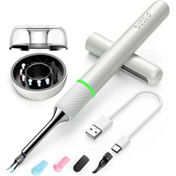 Otoscope de nettoyage d’oreilles Bebird Note5 Pro Arctic White avec caméra, 1080p