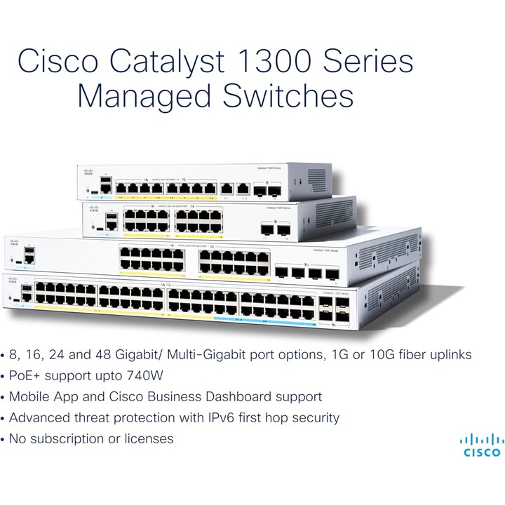 CATALISADOR 1300 12 PORTAS 10GE/2X10G SFP+