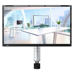 Monitor EIZO 23,8" DP+USB-C com braço inclinável, preto