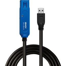 Lindy 43229 cavo USB USB 3.2 Gen 1 (3.1 Gen 1) 15 m USB A 5 Gbit/s Nero