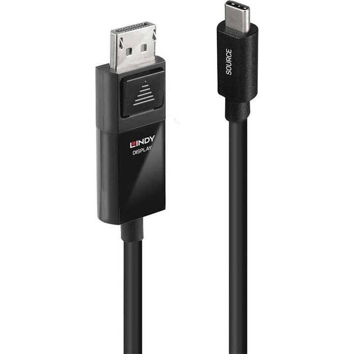 Lindy 43342 cavo adattatore USB-C a DisplayPort 8K60 2 m nero