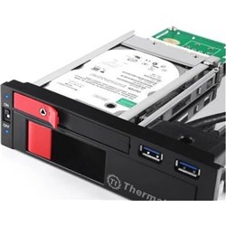 Thermaltake ST0026Z hard drive enclosure 2.5/3.5 inch front bezel panel Black Red