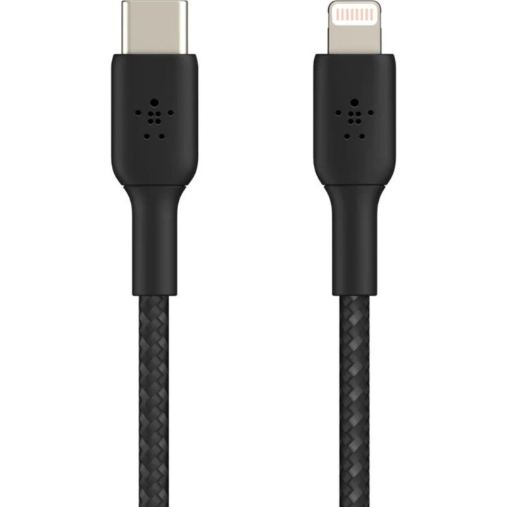 Belkin CAA004BT2MBK cable de conector Lightning 2 m Negro