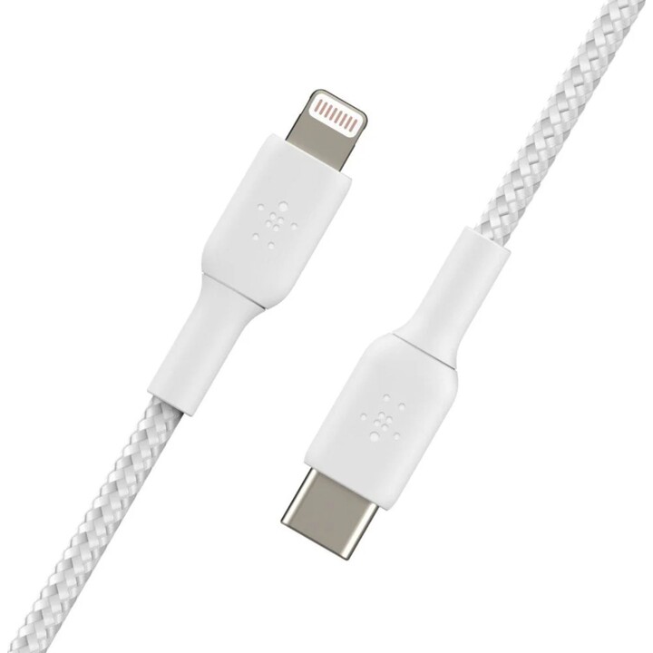 Belkin CAA004BT2MWH cable de conector Lightning 2 m Blanco