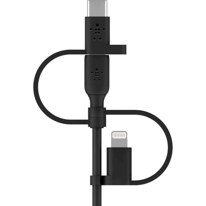 Belkin BOOST CHARGE cable USB 1 m USB A USB C/Micro-USB B/Lightning Negro
